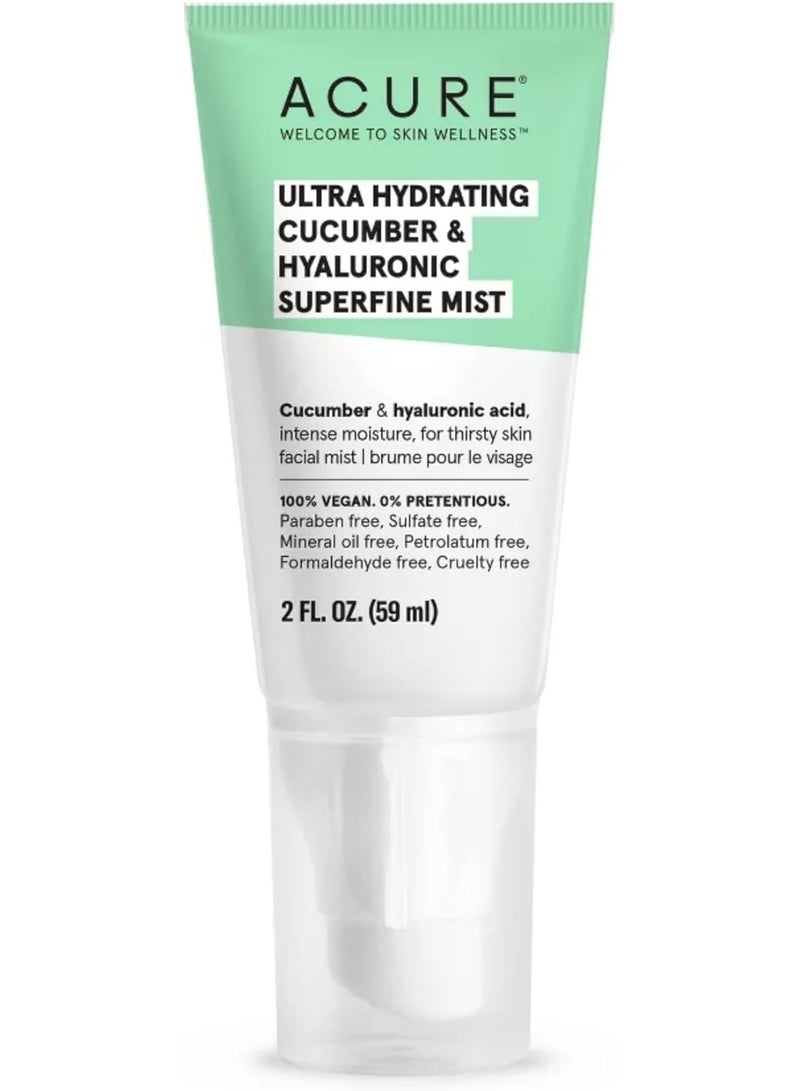 Ultra Hydrating Cucumber & Hyaluronic Superfine Mist - 59ml